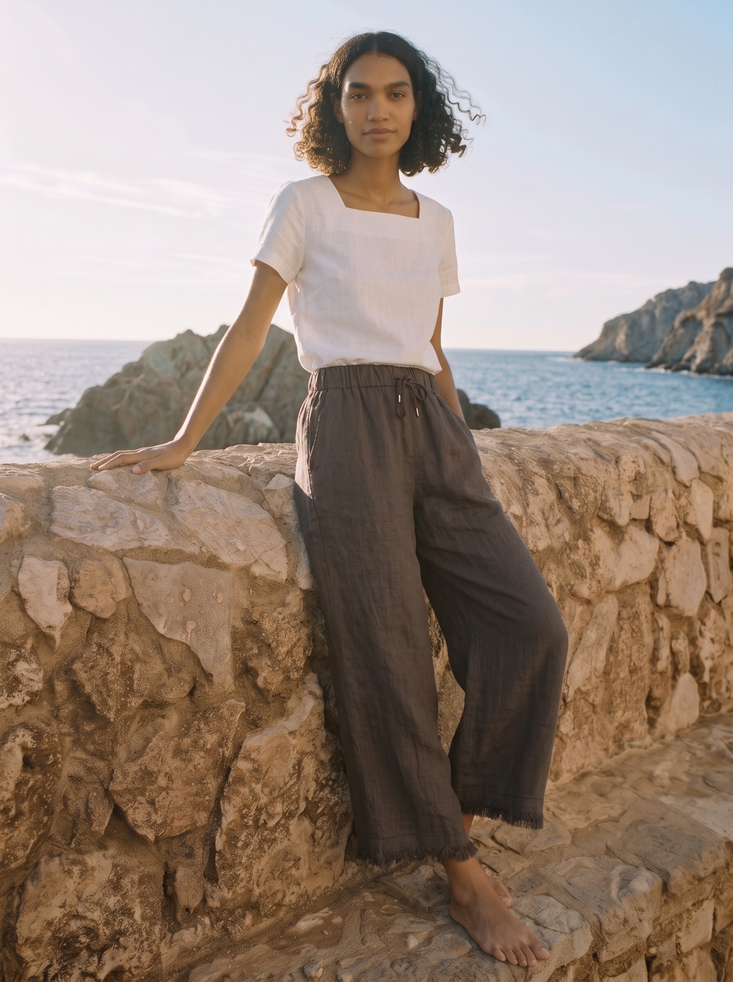 Pantalon Capri