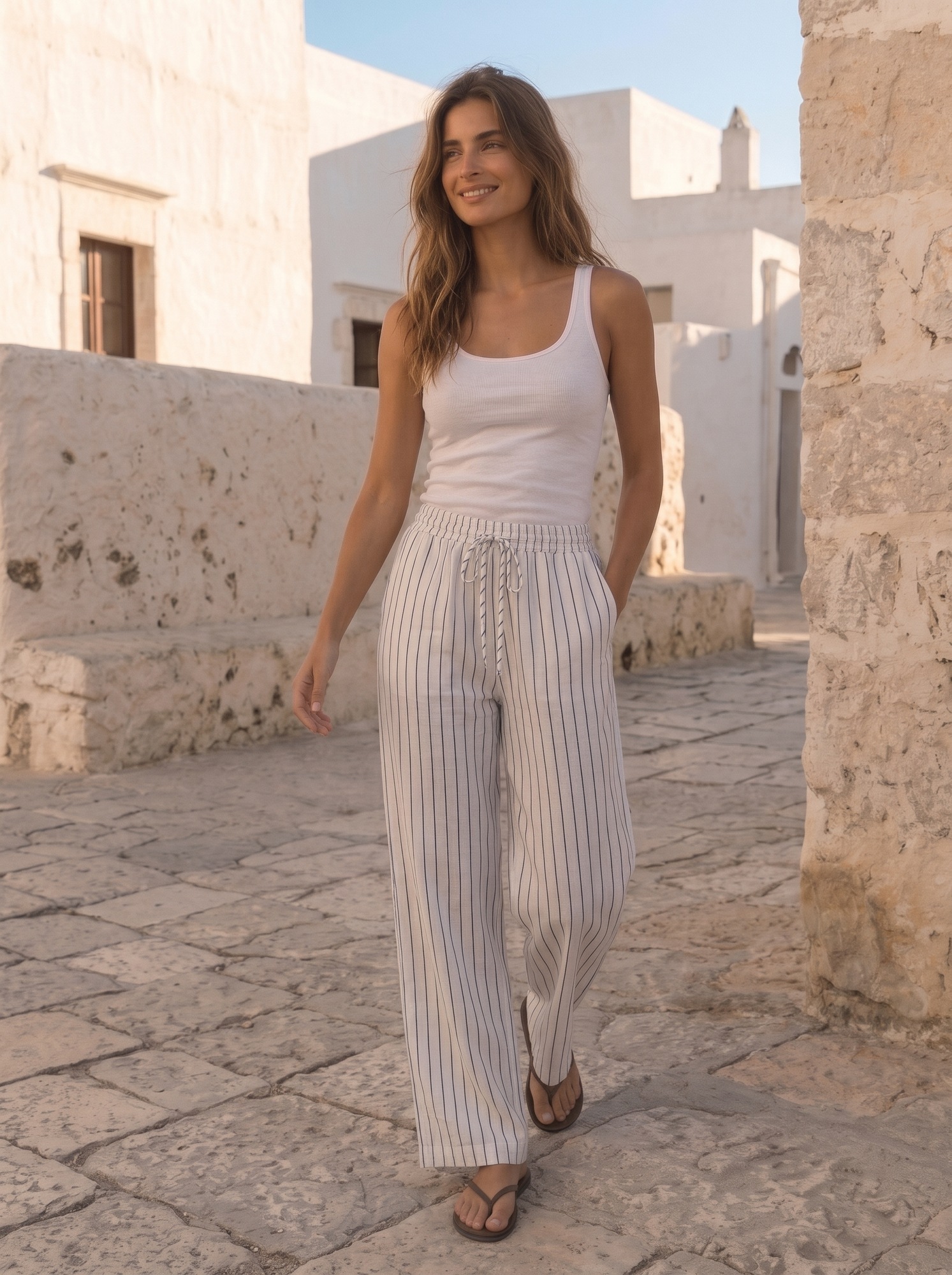 Pantalon Cerdeña Rayado