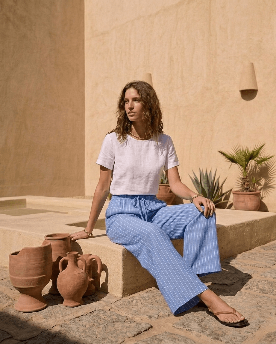 Pantalon Cerdeña Rayado