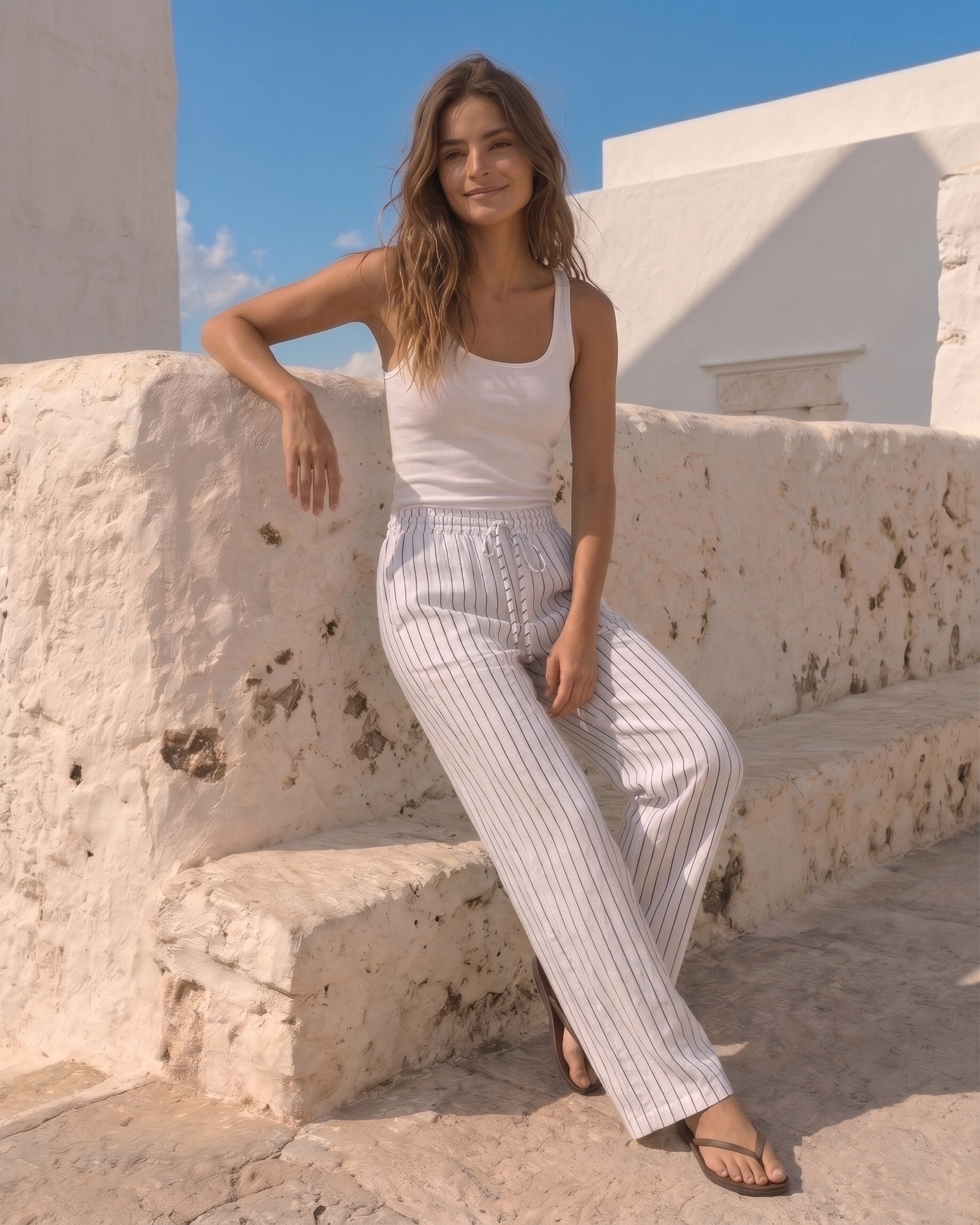Pantalon Cerdeña Rayado