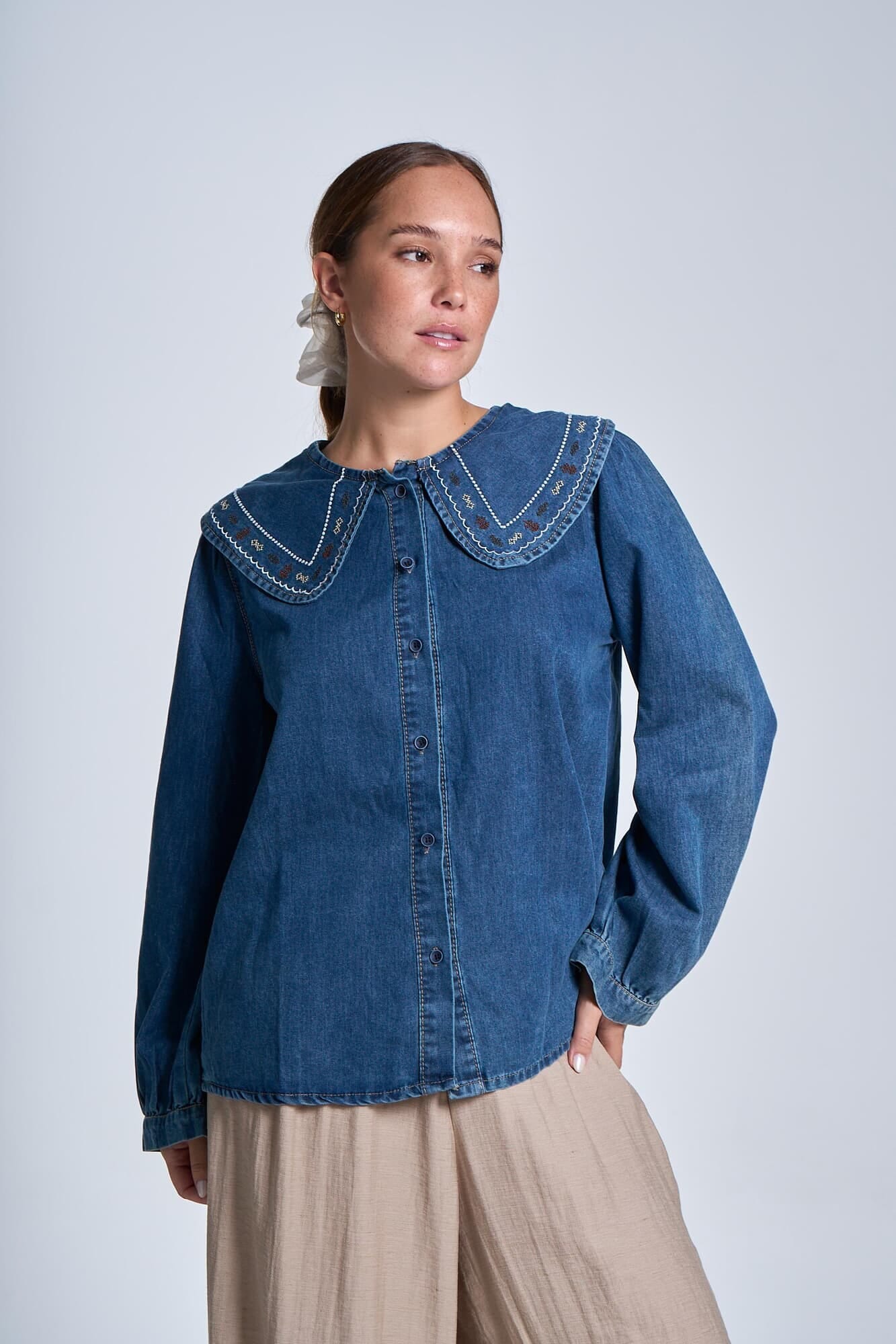 Camisa Gardenia Denim