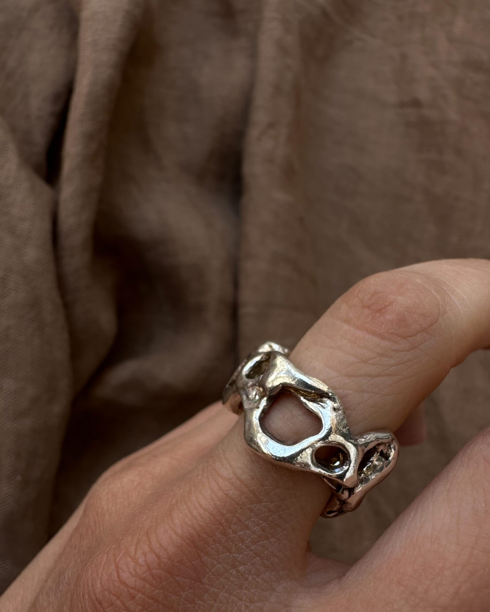ANILLO FIUME PLATA 925