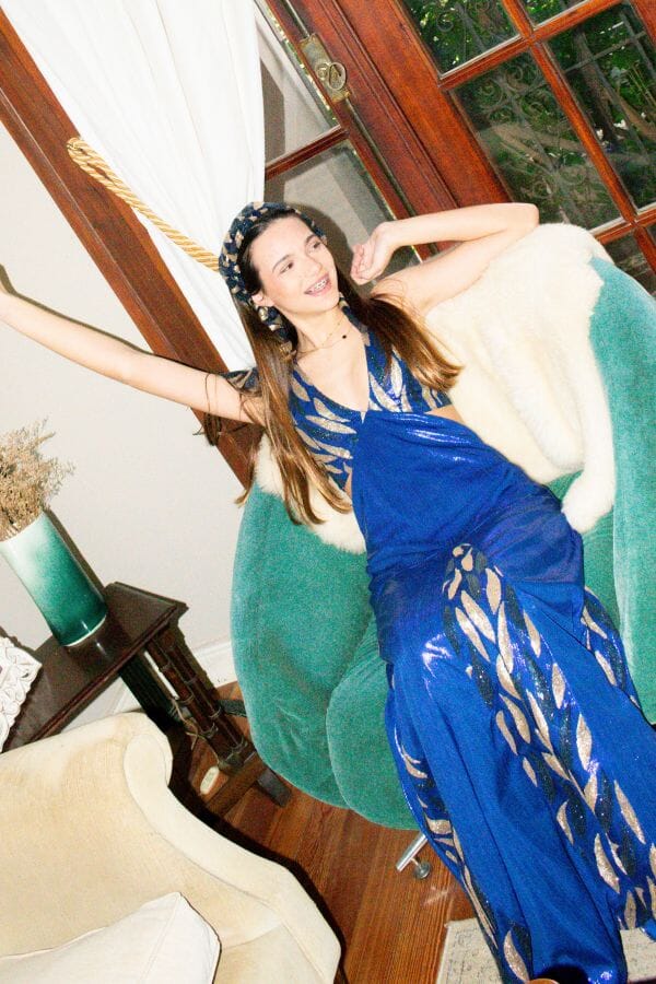 Vestido Opium Godet Long
