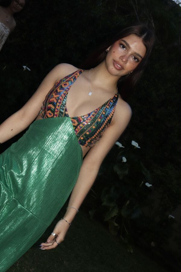 Vestido ONE Opium Godet Long