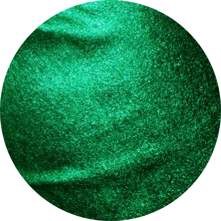 Eco Cuero Metalizado Verde