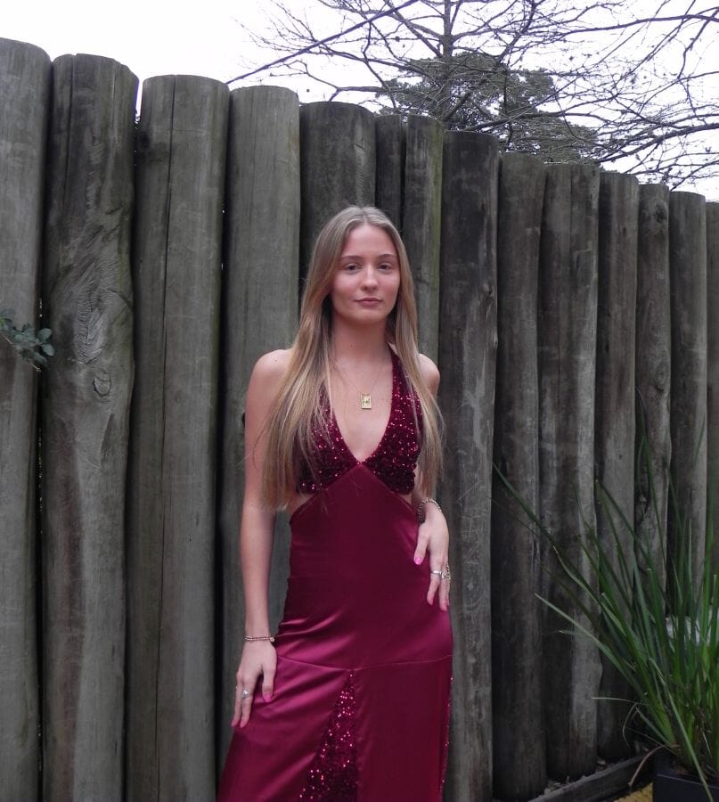 Vestido Opium Godet Long