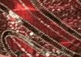 Mandi Rojo y Bordado Canutillos Rojo y Negro