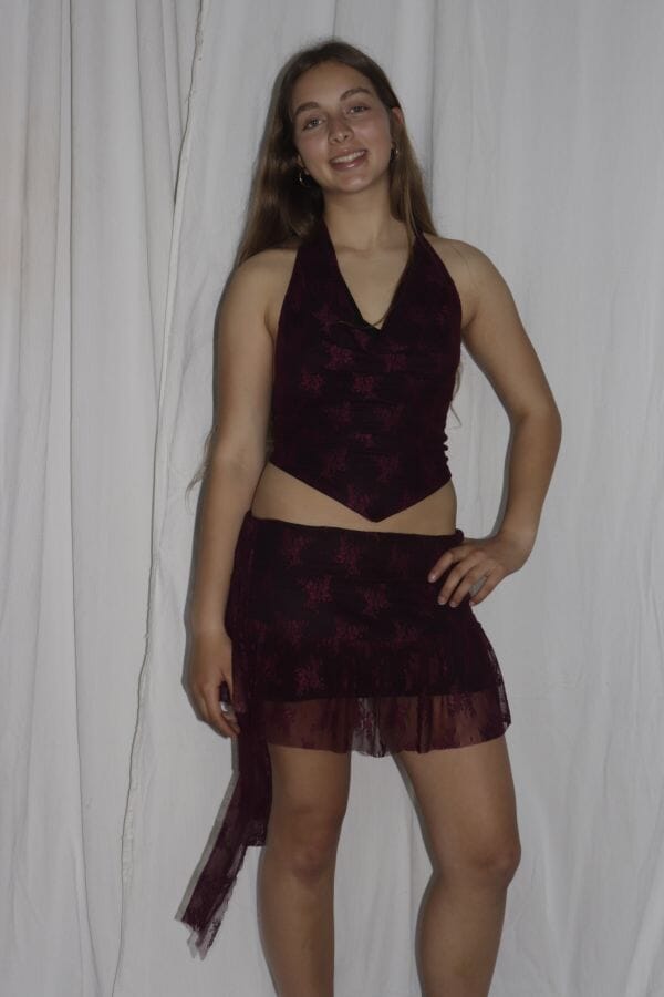 Pollera Mallorca con Cinto