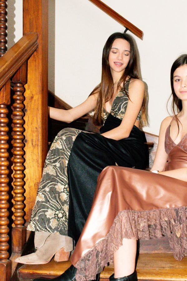 Vestido Opium Godet Long