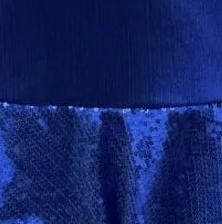 Mandi Azul y Lentejuelas Azul