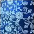 Tul Bordado Gris y Base Mandi Azul