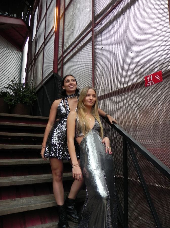 Vestido Opium Godet Long
