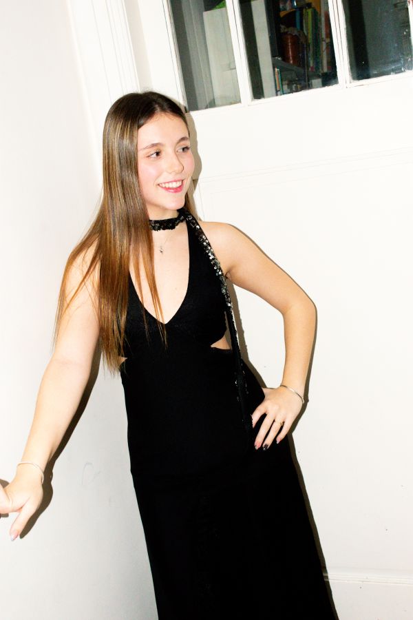Vestido Opium Godet Long