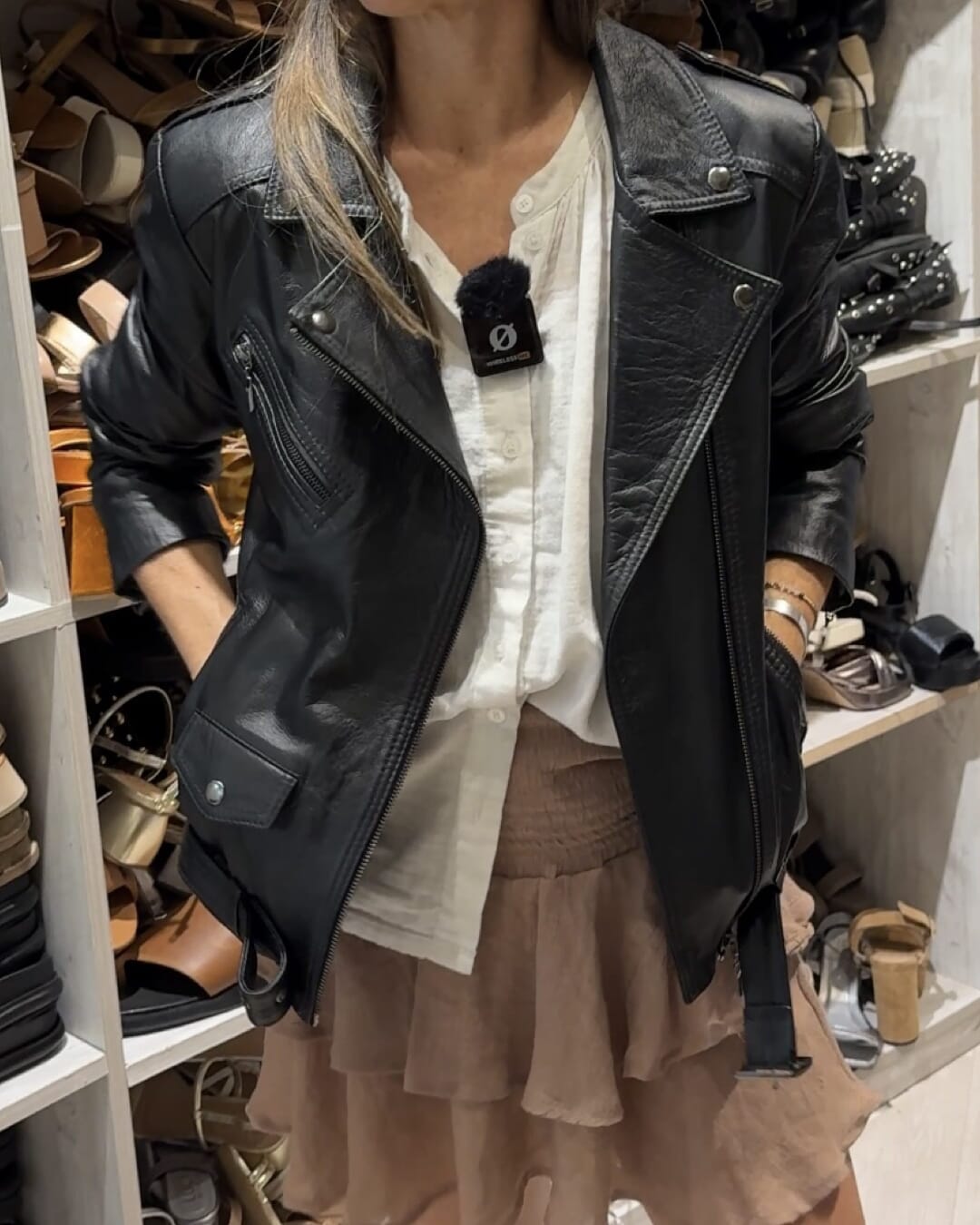 Campera Biker