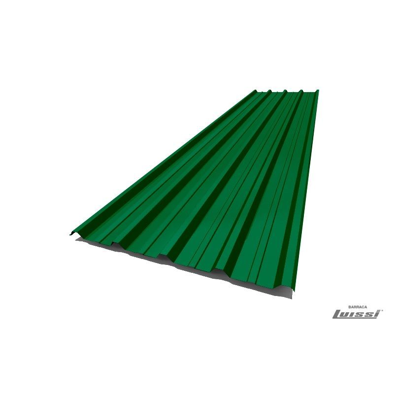 Chapa Trapezoidal Verde BC35 Calibre 26 x Mtl - Becam