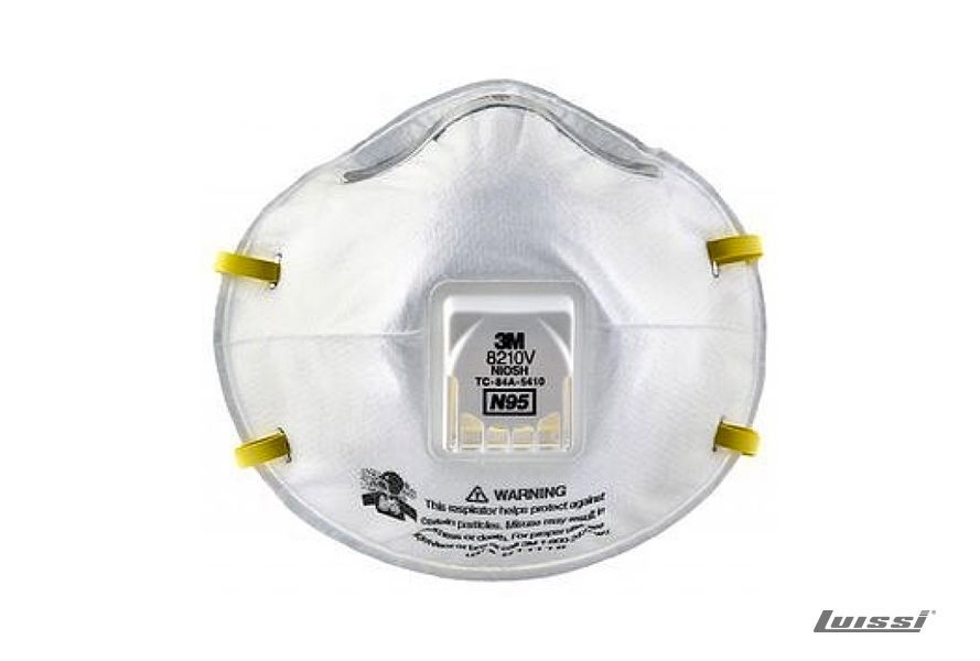 Respirador 3M modelo 8210V - N95 valvulado
