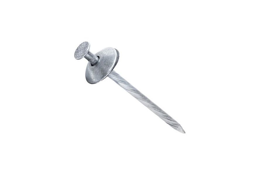 Clavos para Techo con Goma 75 mm x Ciento