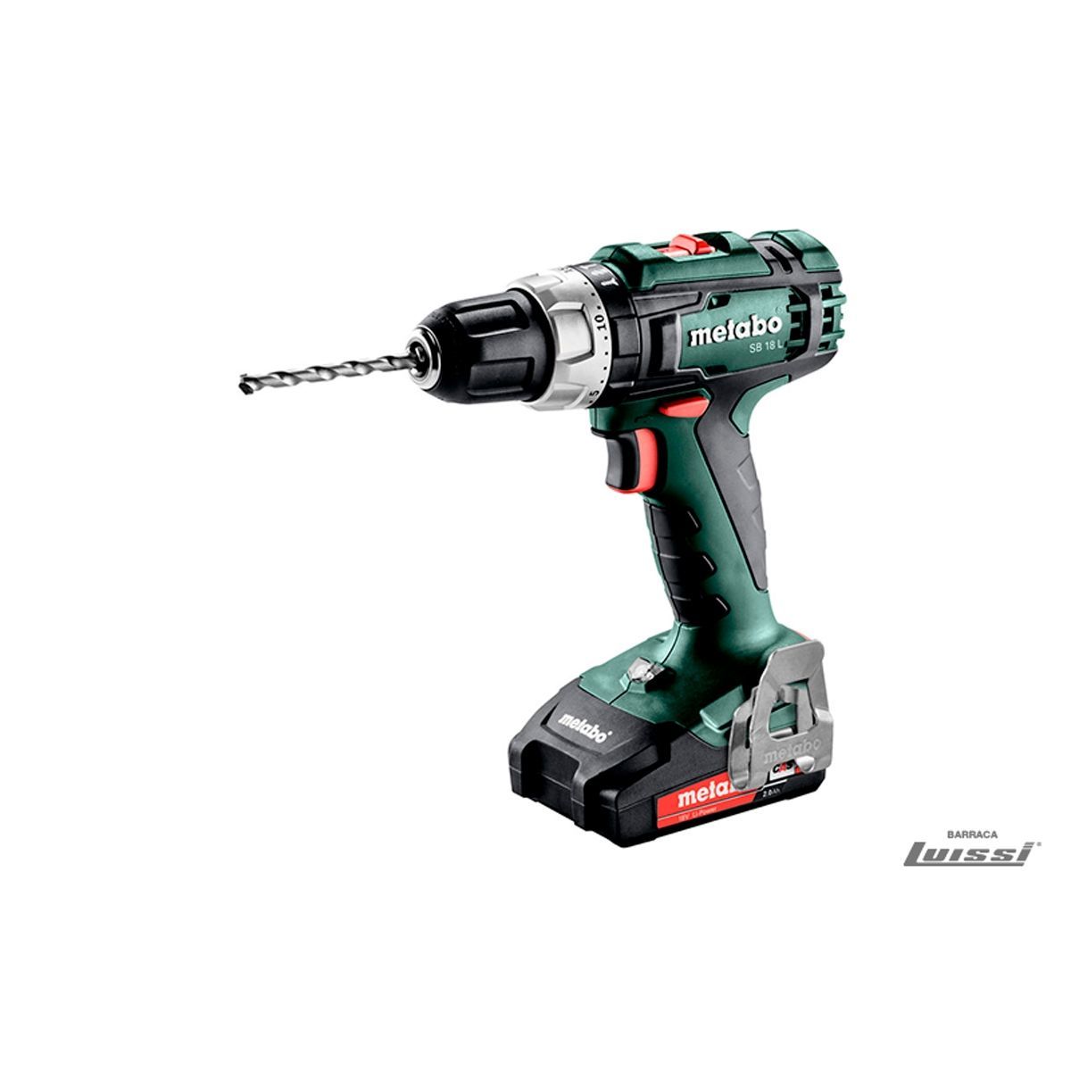 Taladro c/Percutor SB 18 2X2 18V METABO