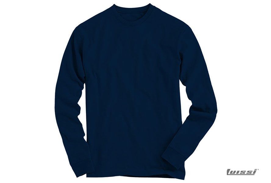 Camiseta Azul Amnga Larga 160G AZ Talle m