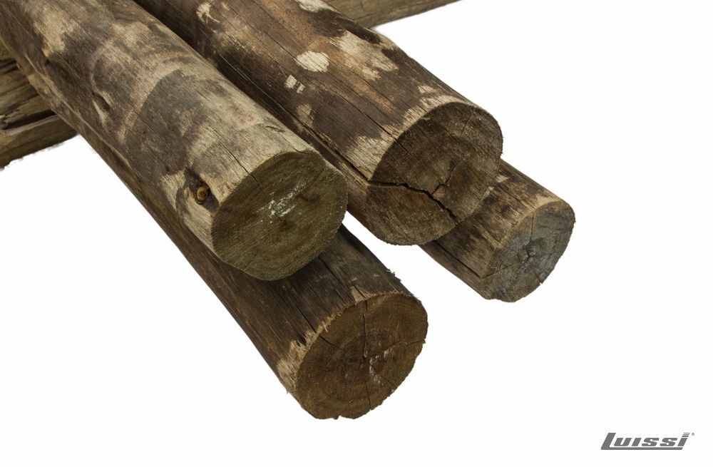 Poste de Madera Pino Nacional CCA 5.00 m de 12 a 14 cm Ø