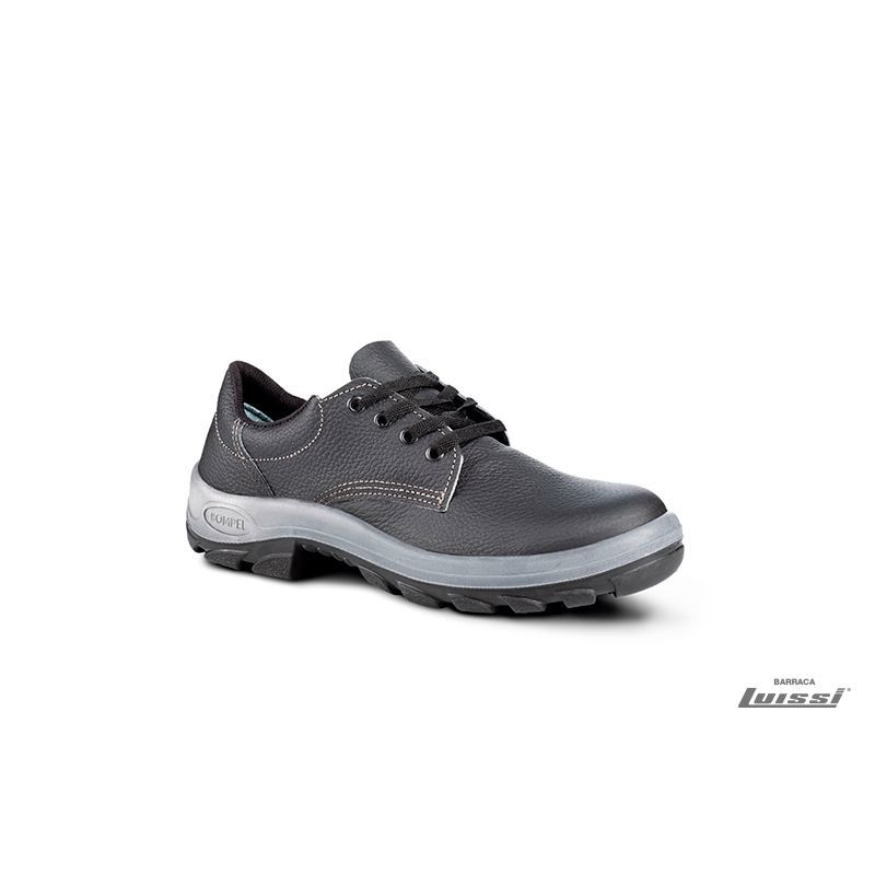 Zapatos Bompel Negro con Puntera Talle 45