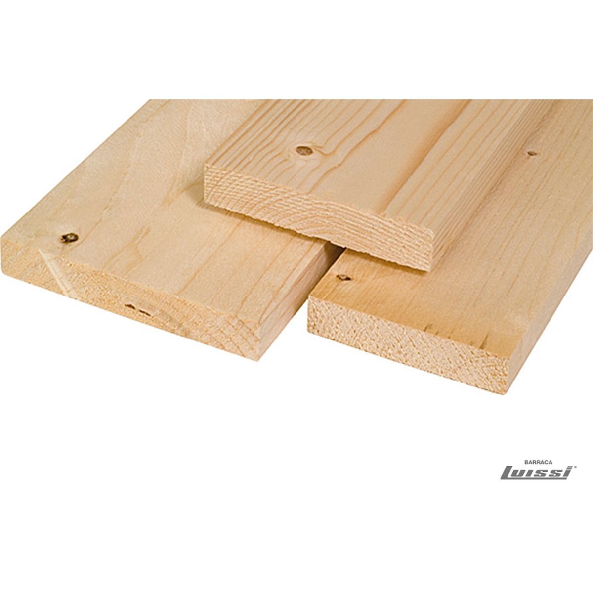 Tabla 2ª Pino Nacional 3.30 mts. x 1” x 6”