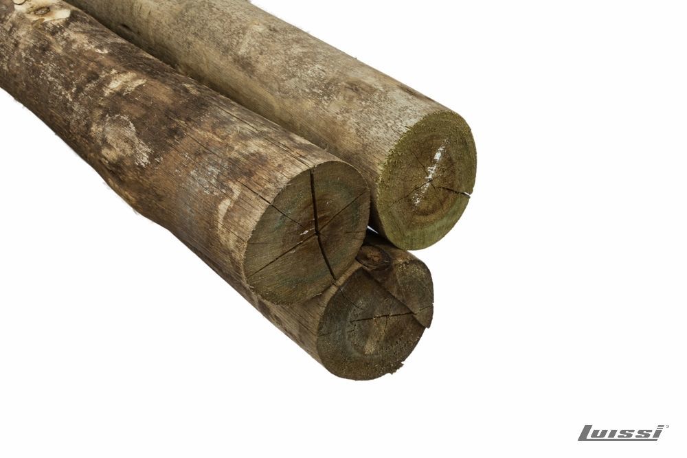 Poste de Madera Pino Nacional CCA 3.50 m de 15 a 18 cm Ø