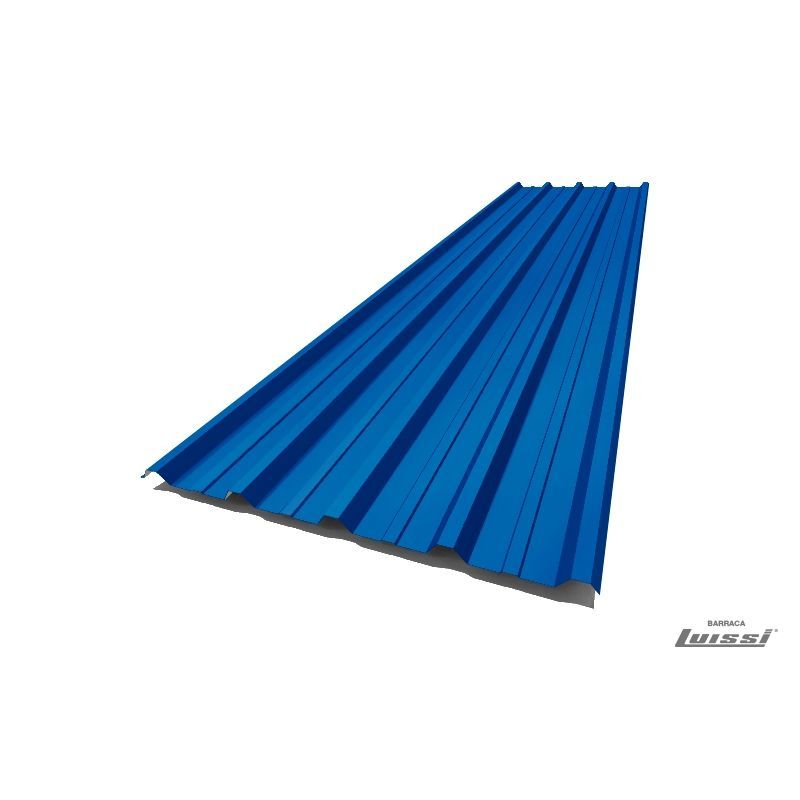 Chapa Trapezoidal Azul BC35 Calibre 26 x Mtl- Becam