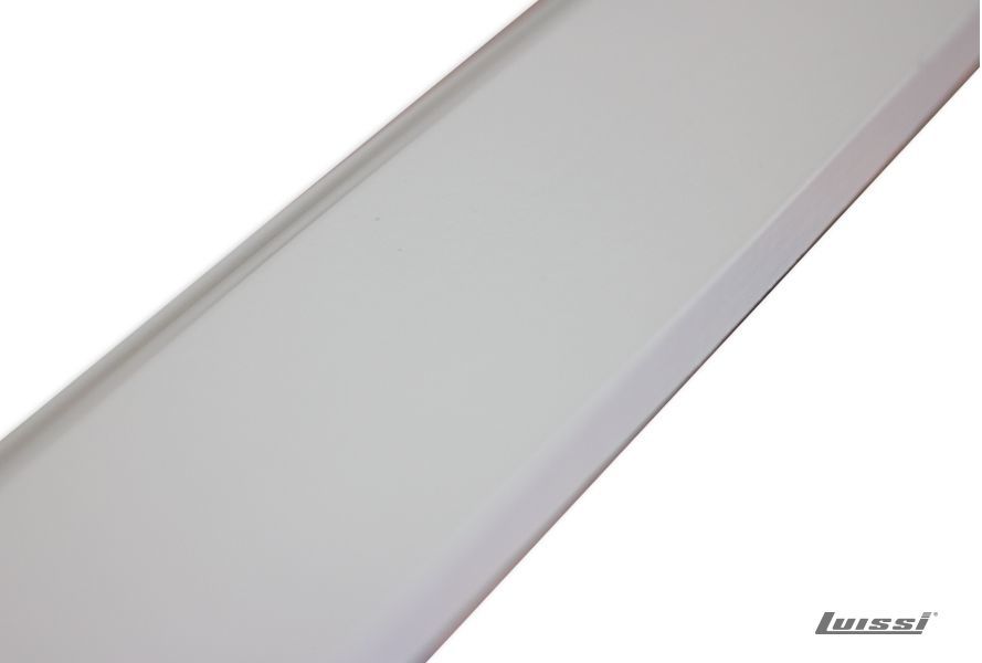 Lambriz PVC Canto Unión Exterior Acabamiento Nobre Blanco
