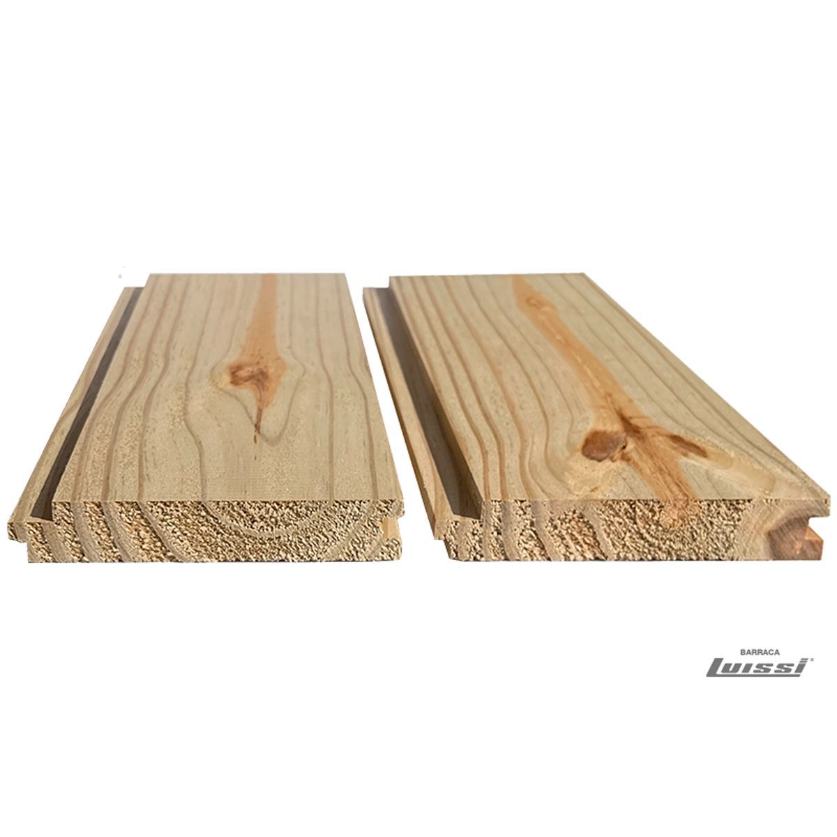 Revestimiento de Madera Pino CCA Frente Luissi 3.30 m x 1” x 6”