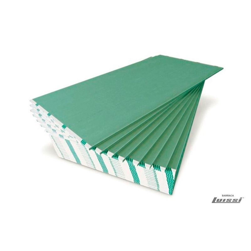 Placa de Yeso Resistente a la Humedad 12.5 mm x 1.20m x 2.40m