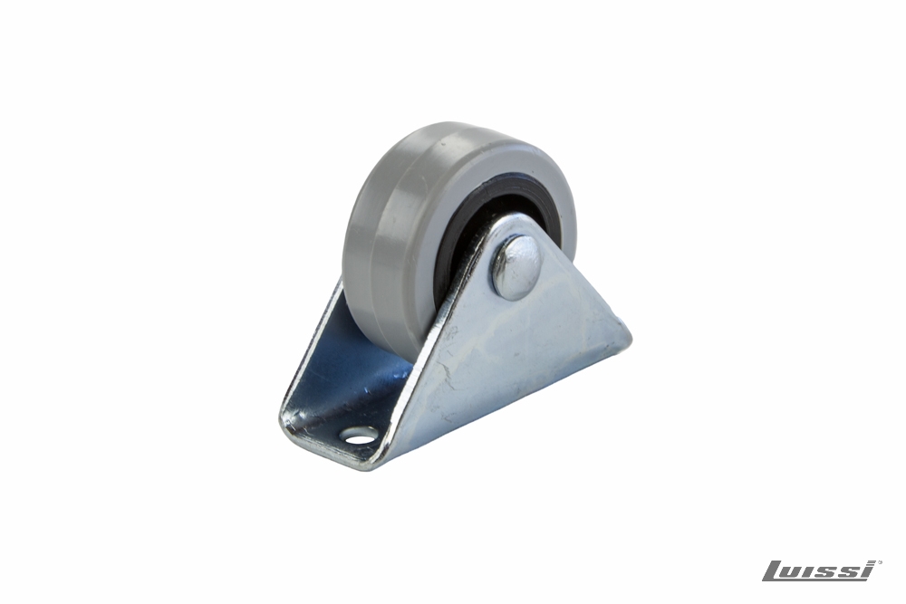 Rueda Cama Marinera 40 mm Goma Gris