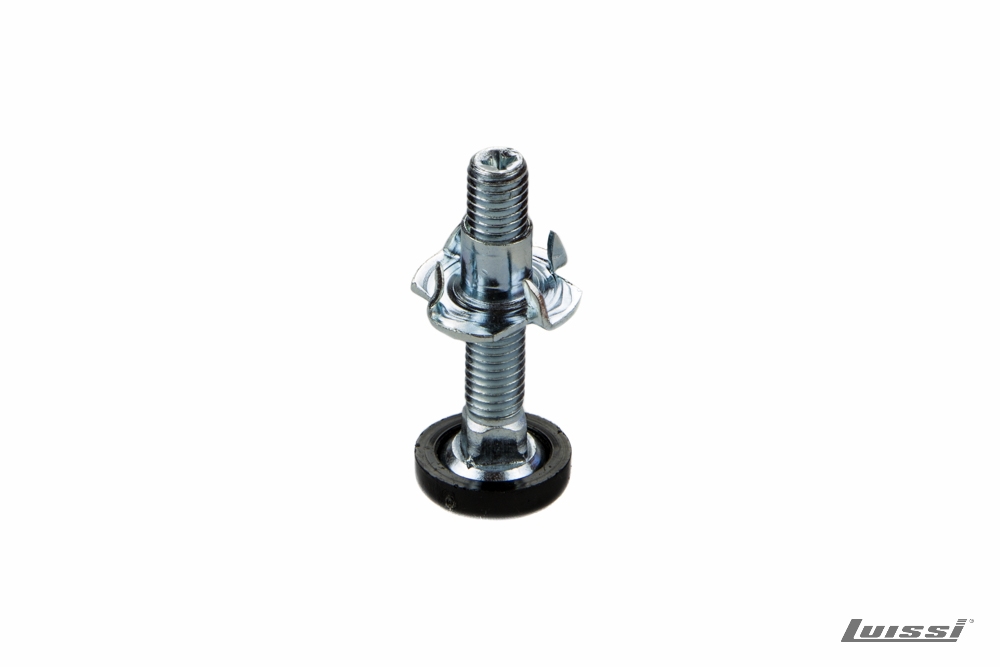 Pata Tornillo Regulable 45 mm con Base Plástica Hafele