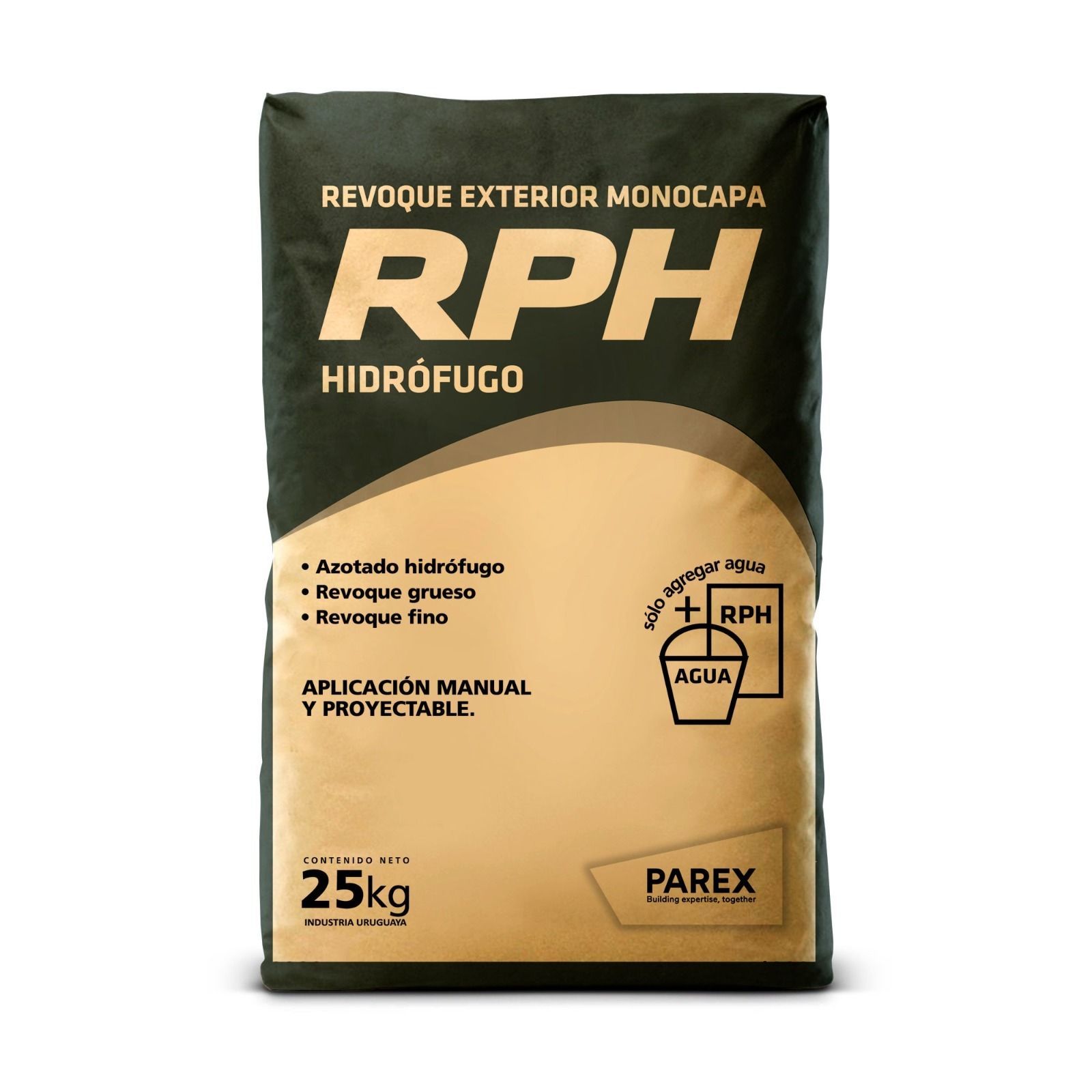 Revoque Proyectable Parex RPH 25 kg