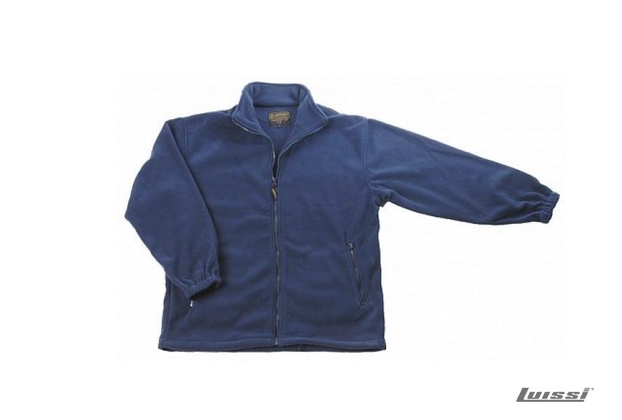 Campera Polar Sacobel Azul Talle m