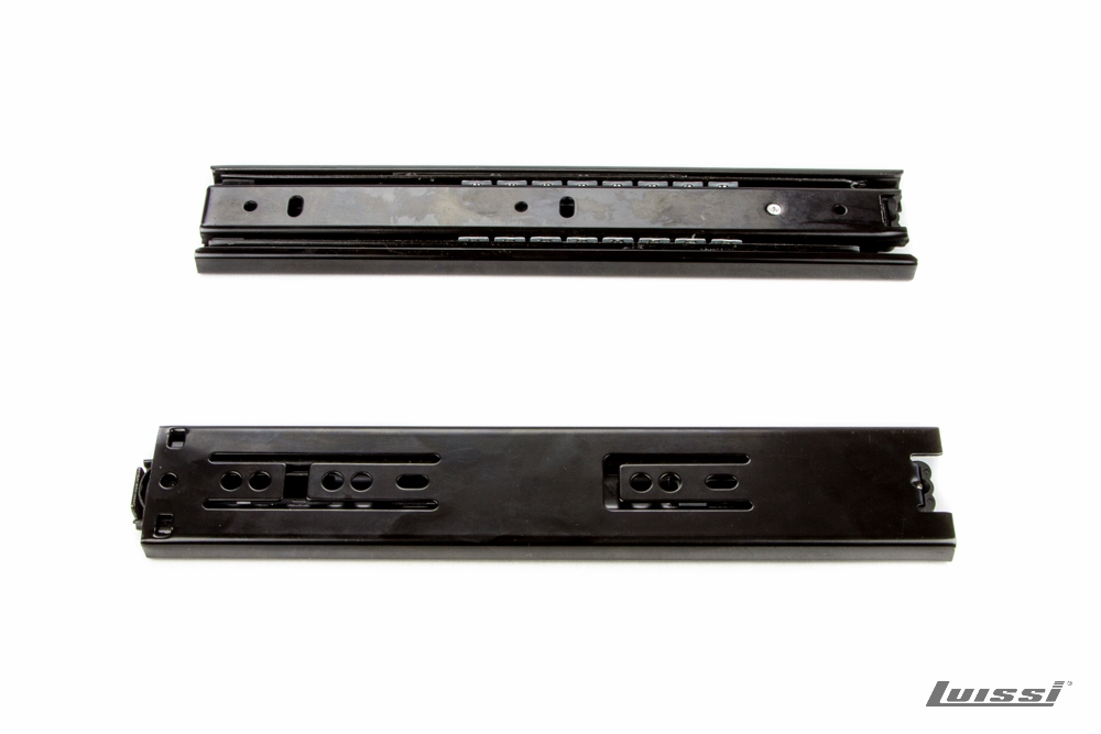 Guía telescópica 50cm Negra 30kts Hafele