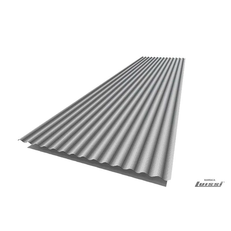 Chapa Acanalada Aluzinc Calibre 26 (41 mm) x 6.10 m Becam