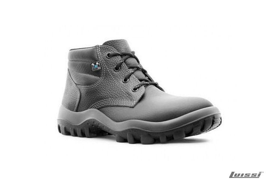 Botin Safetline con Puntera Compos. Negro Talle 43