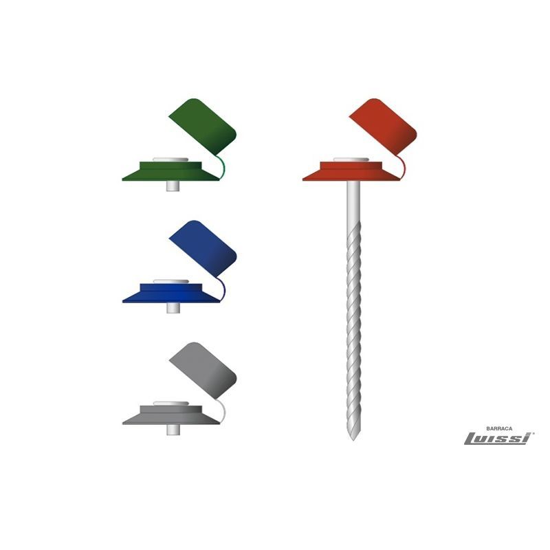 Clavos para Techo con Capuchon x100 - Becam
