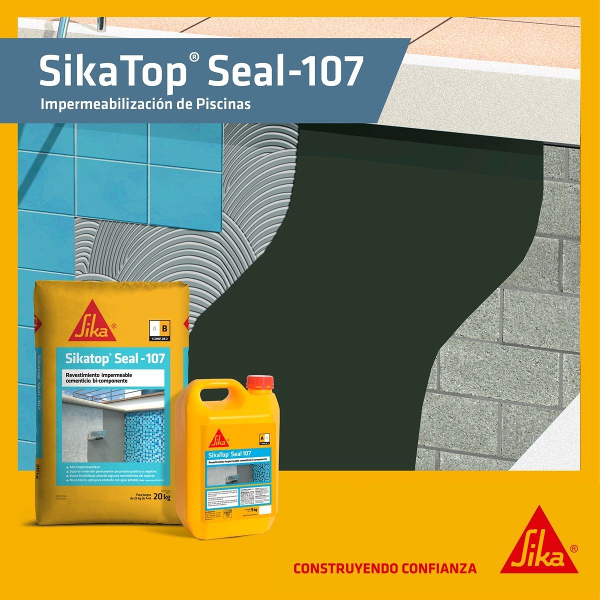 Sikatop Seal 107 A+B 5 kg