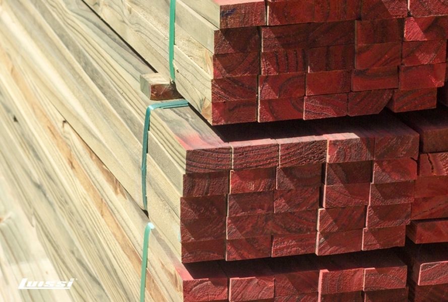Madera Pino CCA 3.30 m x 1” x 6” Cepillado