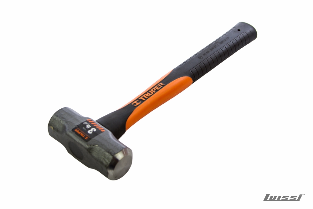 Maceta Ac. Octag. con Mango Fibra Vidrio 1.31 kg Truper