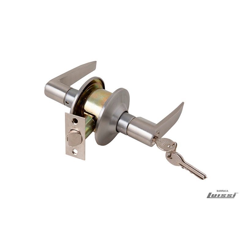 Pomo Manija Tubular con Llave Ac. Inox - Hafele
