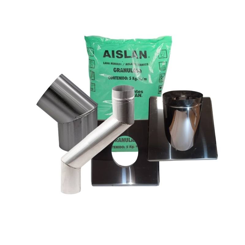 Kit Chimenea Salida Pared Bosca