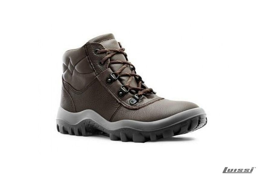 Botin Seguridad en Cuero Marrón 2850GL/MR