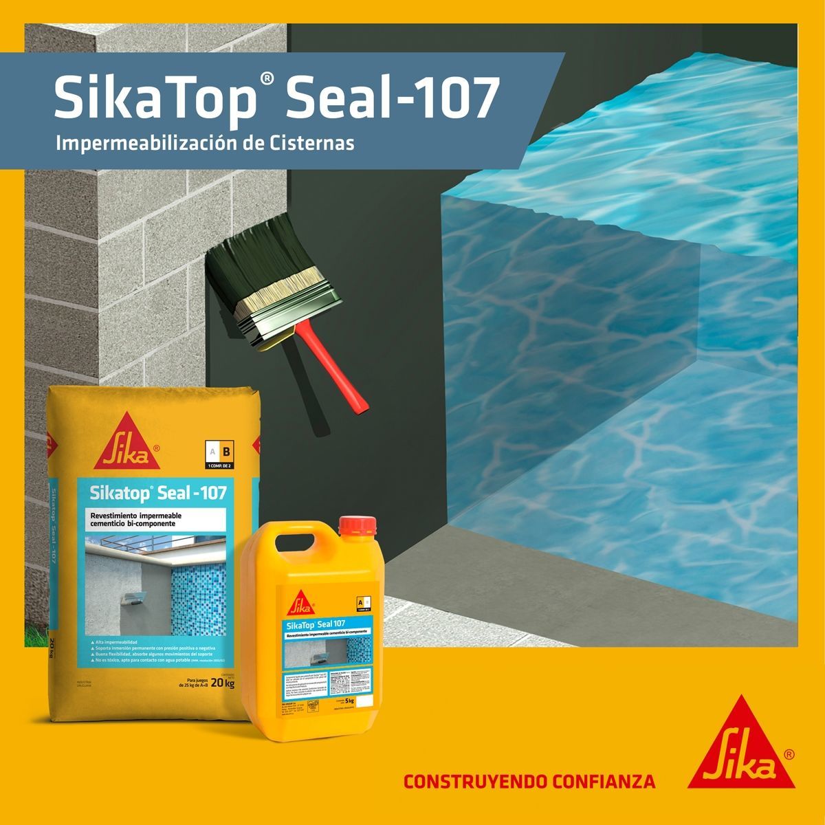 Sikatop Seal 107 A+B 5 kg