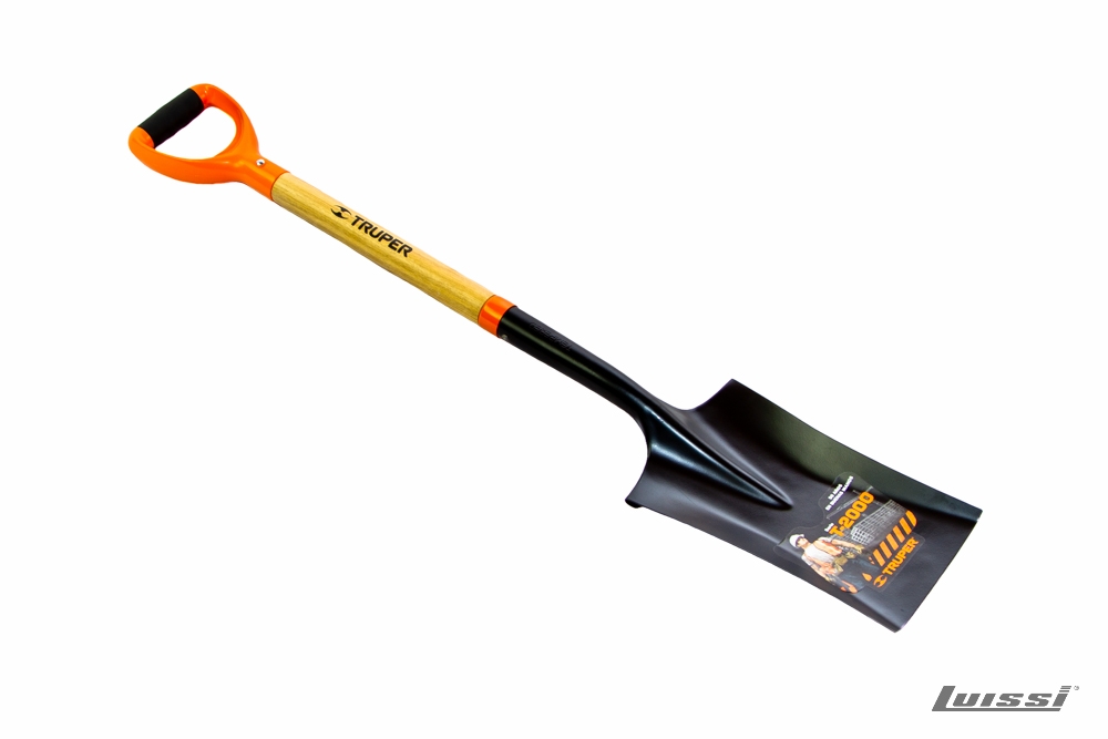Pala de puntear con mango ergonómico Truper