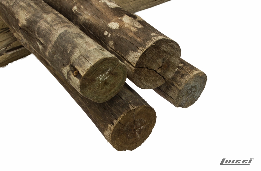 Poste de Madera Pino Nacional CCA 3.00 m de 12 a 14 cm Ø