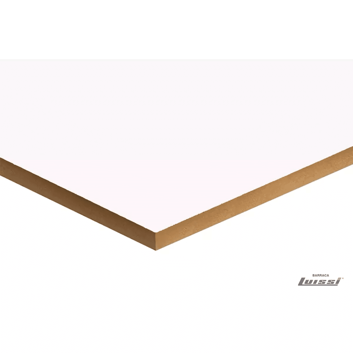 Tablero MDP Melamínico Blanco 12 mm Fibraplac