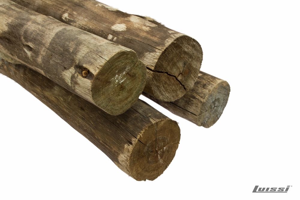 Poste de Madera Pino Nacional CCA 4.00 m de 12 a 14 cm Ø